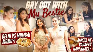 Day Out With My Bestie Anisha Ne Vadapav Nahi Khaya? Delhi Vs Mumbai Momo?