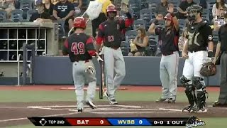 MuckDogs Rindfleisch hits two-run double