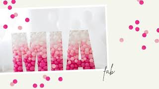 Details Balloon Mosaic + GIVEAWAY (A-Z 0-9 DIY Template) | LPF DECOR Update