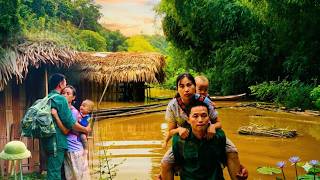 Full video: Veteran Reunites With Wife And Children And Rescues His Family From A Major Flood