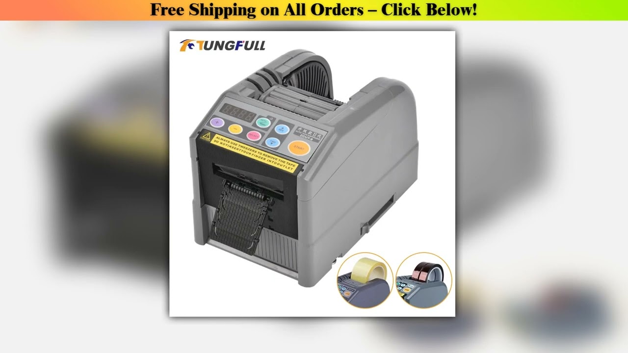 ZCUT9 Tape Cutting Machine Automatic Paper Cutter Packaging Machine Tape Dispenser for Double Sided