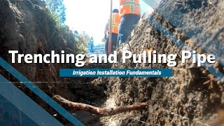 Hunter IIF Training: Trenching and Pulling Pipe