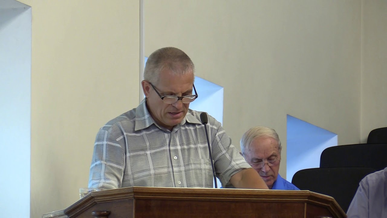 08.09.2019 Вечернее Богослужение