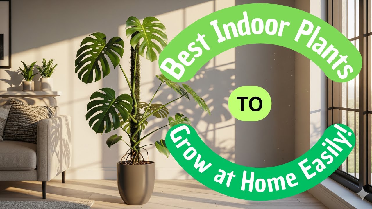 Best Indoor Plants to Grow at Home | Low Maintenance & Air Purifying