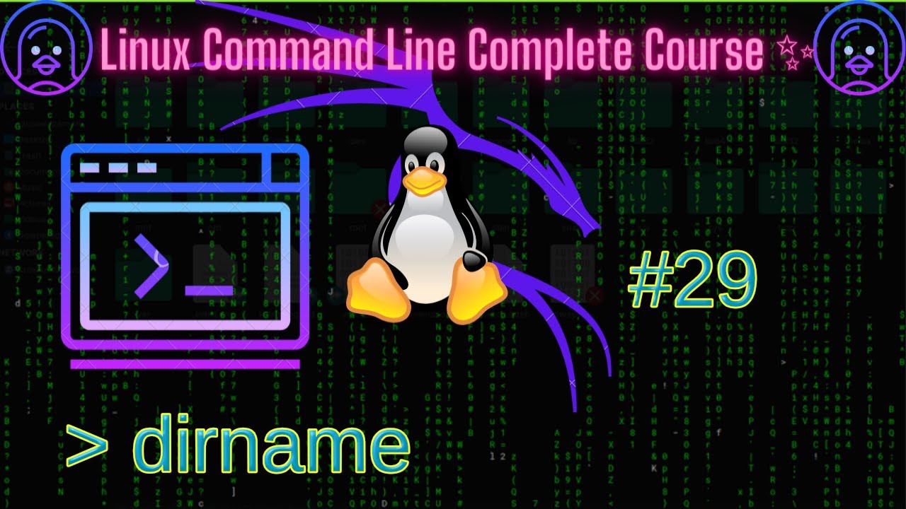 Mastering linux. Dirname.