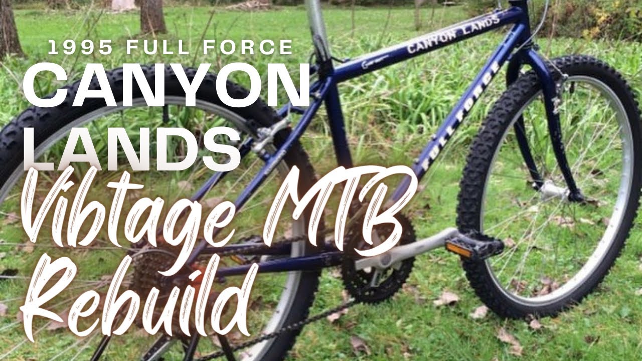 1995 Specialized Full Force Canyon Lands Vintage MTB Restoration