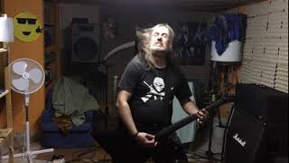 Rotten,MACHINE HEAD(Arrows In Words From The Sky 2021)guitar cover por Julio Blackening.