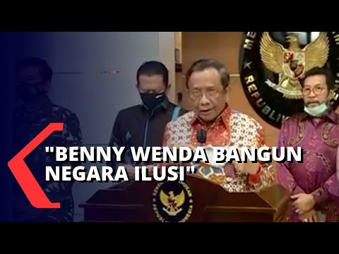 Benny Wenda Deklarasikan Papua Merdeka, Mahfud: Itu Hanya Ilusi!