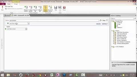 Create a Login form in MS Access without VBA code ( Simple )