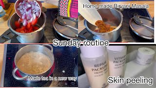 Sunday Routine |Home made dagi biryani Masala |Chae |​⁠@itsmefarina