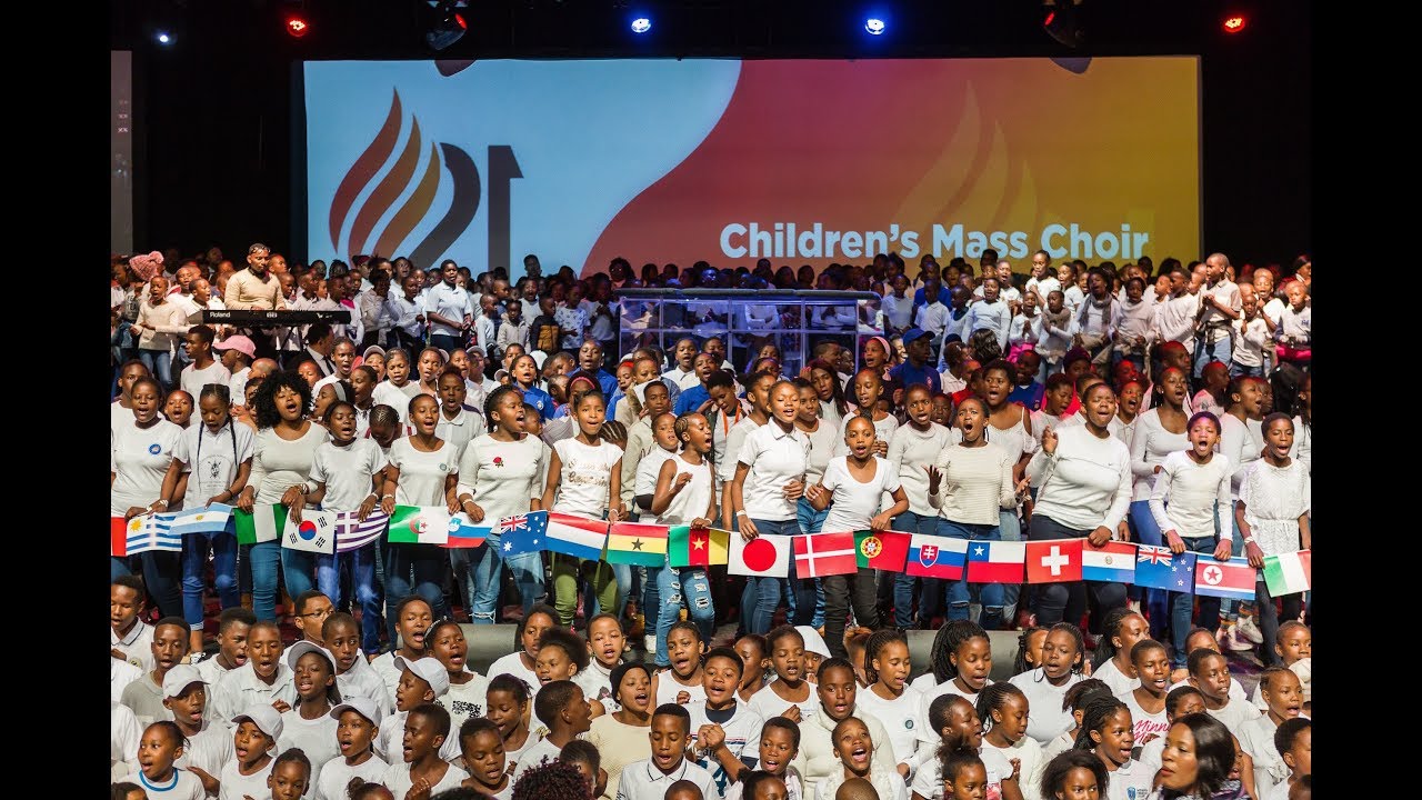 African Kids Mass Choir with Lyrics Empowered21 African Congress