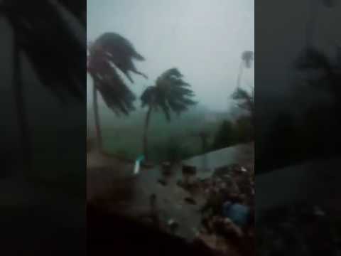 Thumbnail for Eyewitness footage of Hurricane Matthew making its way across Haiti