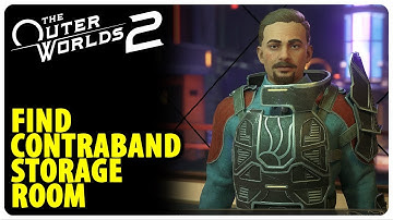 Find Contraband Storage Room - The Saboteur Of Paradise | The Outer Worlds 2