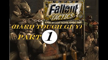 Fallout tactics (Hard Tough guy) Part.1. Brahmin Wood