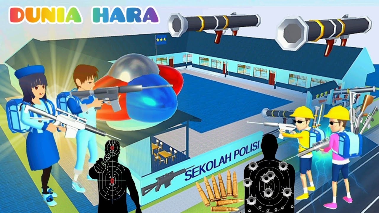 Yuta Vs Mio Ikut Tes Jadi Polisi 😱 | Police Iyo dan Ken ditangkap Preman Yakuza | Sakura School