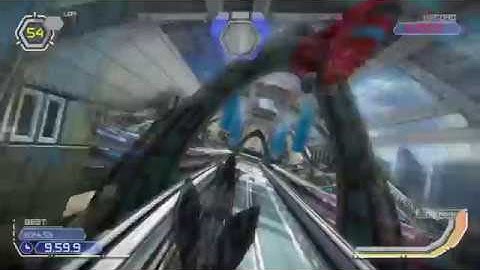 WipEout Omega Collection - Ubermall reverse flash speed lap 24.42