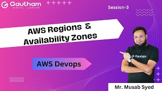 AWS Regions and Availability Zones | AWS DevOps Course 2023 | Gautham Digital Learning | Episode-3