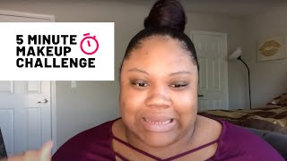 5 Minute Makeup Challenge