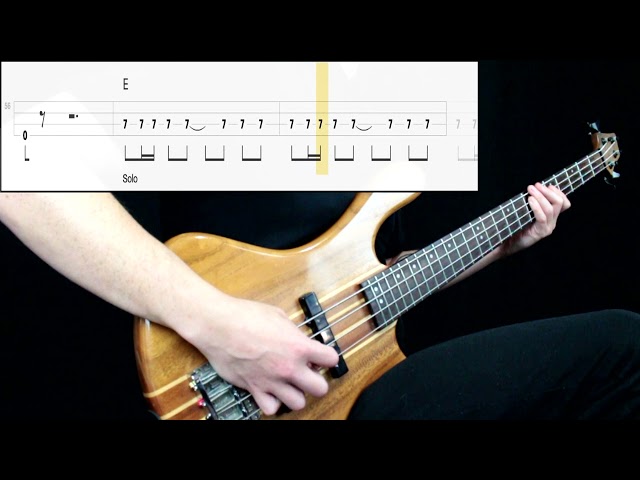 Queen - I Want To Break Free (Bass Cover) (Play Along Tabs In Video) class=