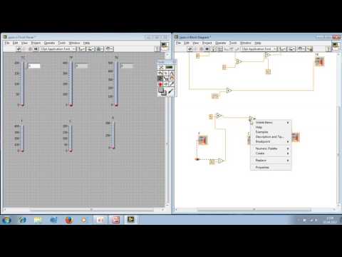 LabVIEW 8.6 завершаем первый урок