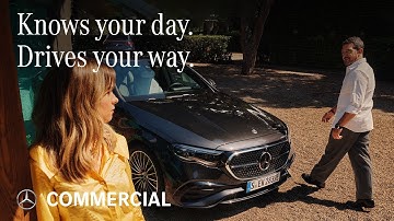 2025 Mercedes-Benz E-Class “Knows your day. Drives your way.” Commercial