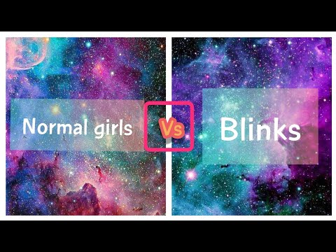 Normal girls vs blackpink blinks#shorts