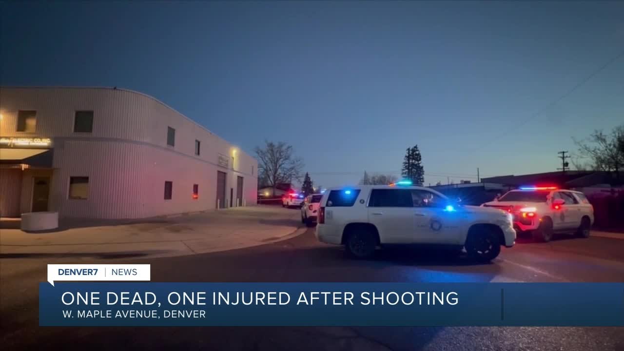 1 dead, 1 wounded in Denver double shooting - YouTube