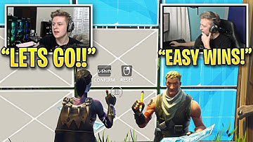 Tfue & Fastest Editor in Fortnite DESTROY Fortnite Pros in DUOS!