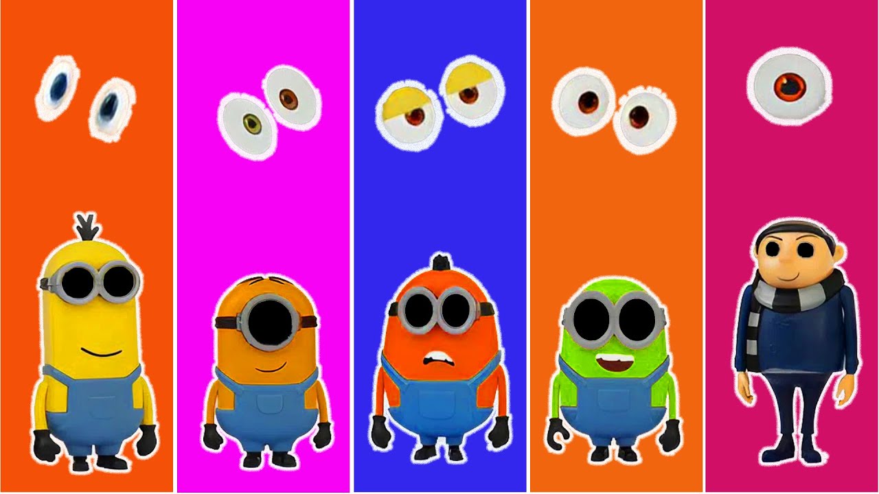 Color Minions : What Happens When Colors Change Everything? 🎨🤯 | Funny Minion ADM Animation