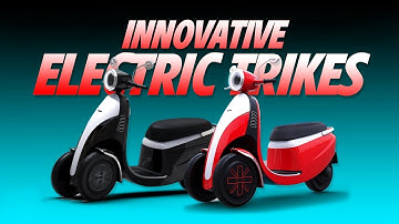 9 Most Innovative Reverse Electric Trikes and Tricycles