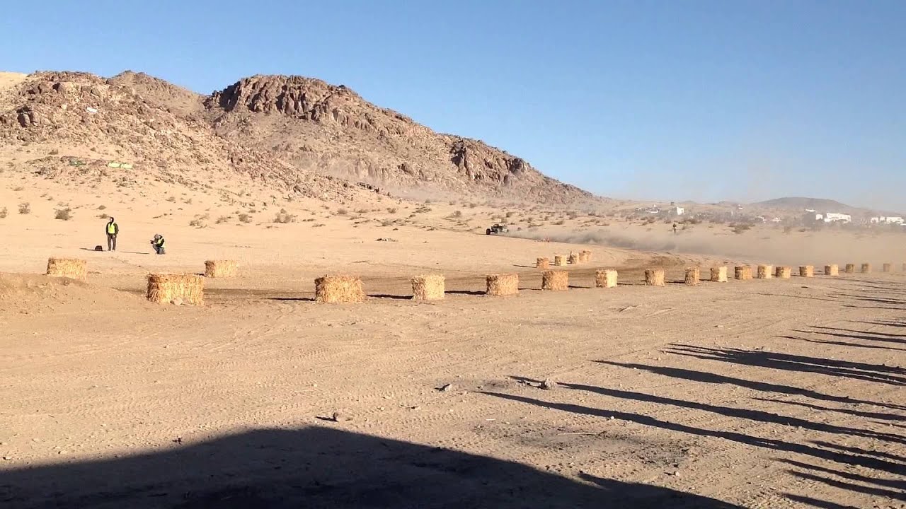 2013 King of the Hammers starting line - TJ Flores/Robby Gordon