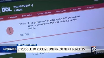 Texans struggle to receive unemployment benefits