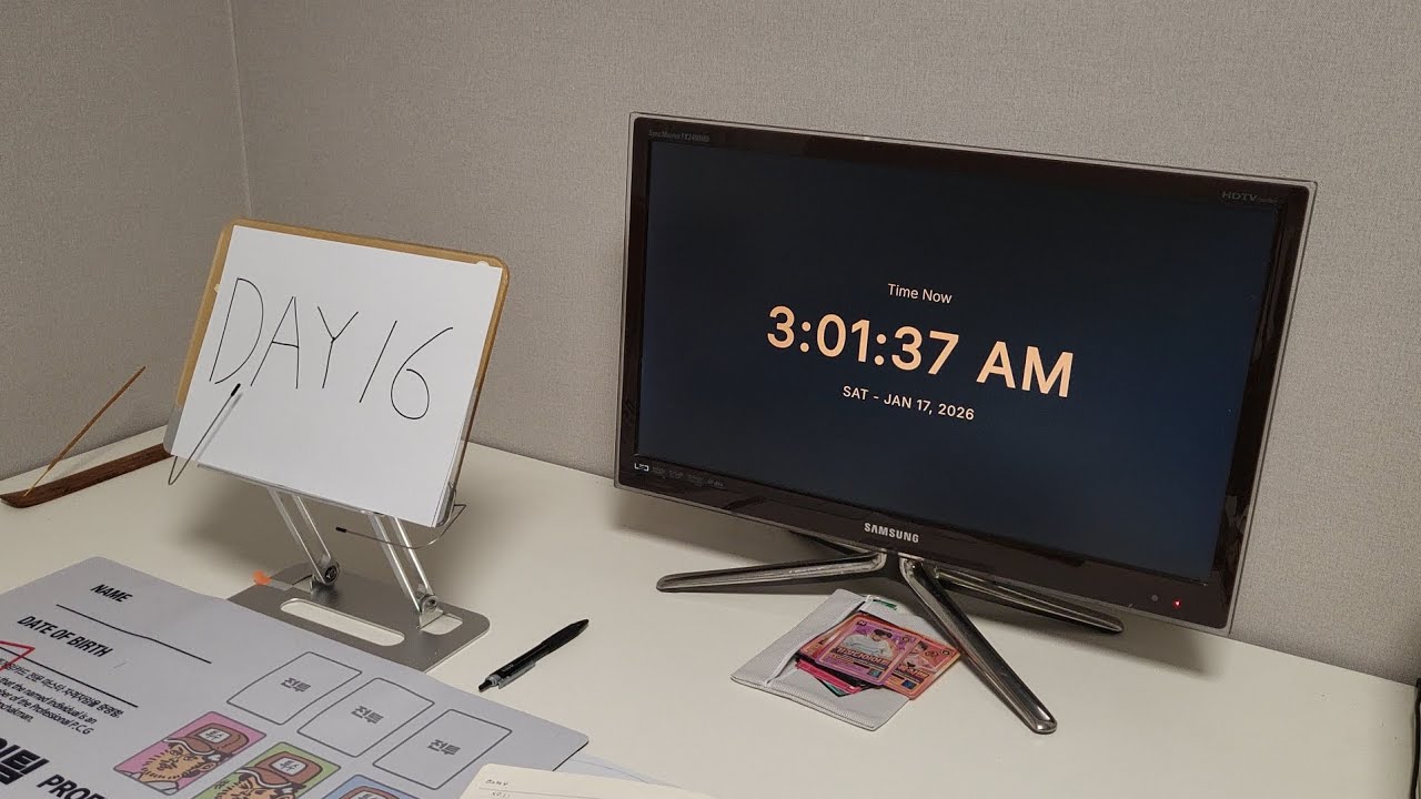 [3AM Experiment] Day 16 | Studying from 