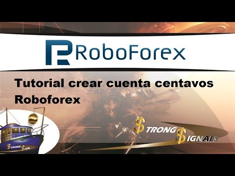 Tutorial crear cuenta centavos Roboforex