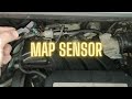 How to clean/replace MAP SENSOR on 2007 VW Touran 1.6 (BSE)