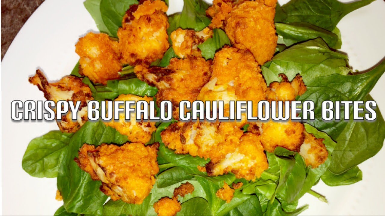 Air Fryer Buffalo Cauliflower Bites Youtube
