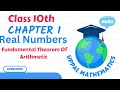 Class 10 Maths | Real Numbers Chapter 1 | Fundamental Theorem Of Arithmetic|