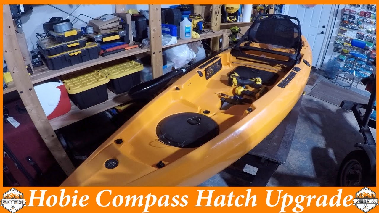 Hobie Compass Front & Middle Hatch Upgrades || Kayak Fishing - YouTube