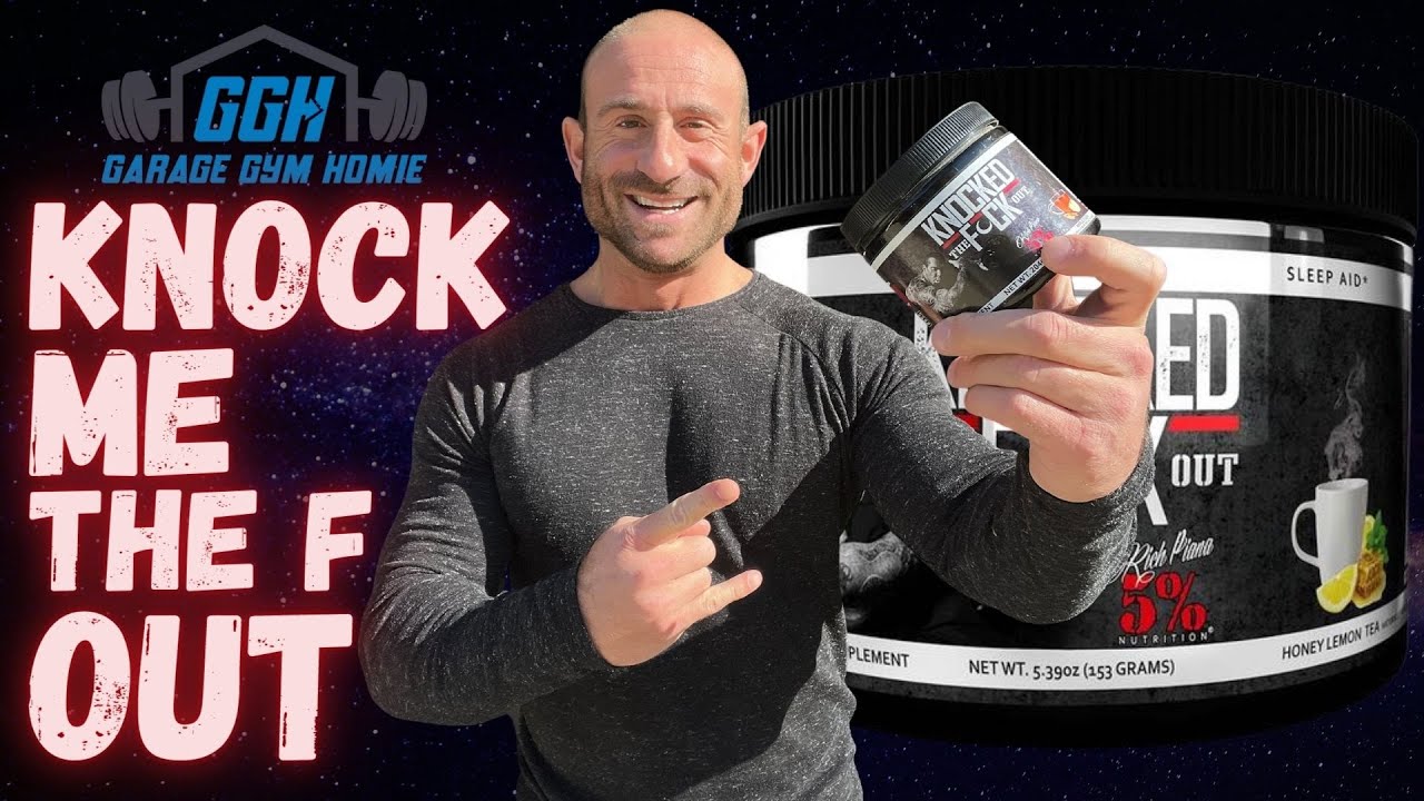 SWEET DREAM HOMIES 😴 5% Nutrition Knocked the F*ck Out Sleep Aid Review