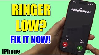 How to Fix RINGER Sound Volume Gets LOW On Incoming Calls on iPhone screenshot 4