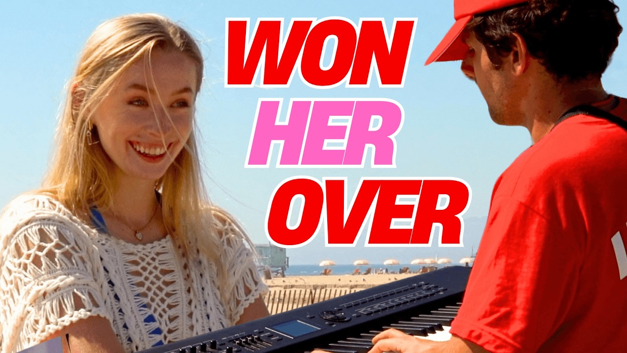Undercover Pianists Prank Beach Babes at Venice Beach!