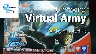 Unboxing Video Of Auldey Mini 4Wd Kit Virtual Army