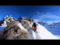 Couloir sunrise val thorens