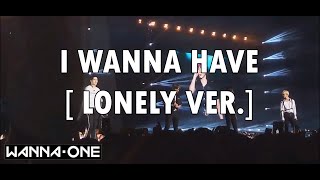 181117 Hec Korea Concert WANNA ONE - I WANNA HAVE [ LONELY VER.]