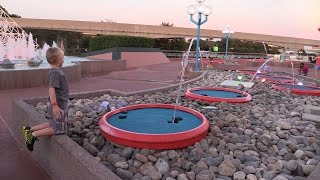 Jumping Water Fountains of Imagination at EPCOT