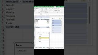 Slicer #slicer   #trending #excel #excelformula #trendingshorts #spreadsheetmagic