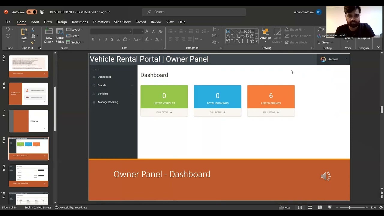Bike Rental Management-Sprint1