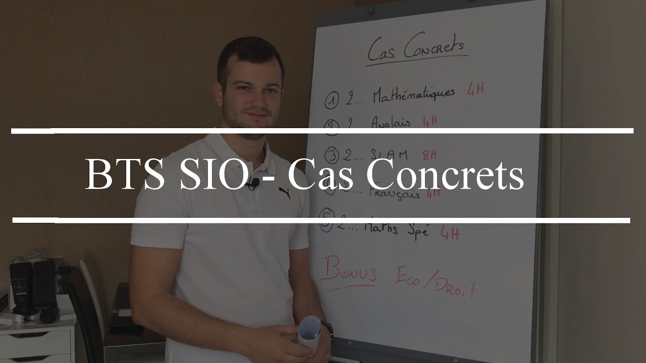 NOUVEAU - Présentation de Cas Concrets - BTS SIO - YouTube