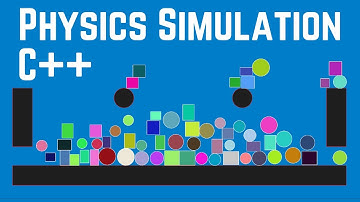 2D Physics Simulation in C++ Showcase