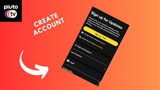 how to create a pluto tv account
